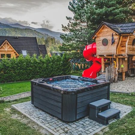 Owcza Z Jacuzzi I Sauna Chalé *