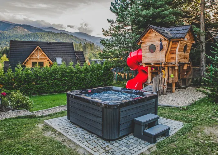 Owcza Z Jacuzzi I Sauna בקתה *